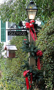 Signpost photo for the Oakwood Farm Christmas Barn