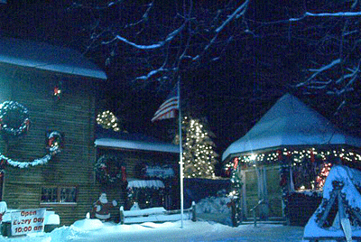 Photo of christmas barn
